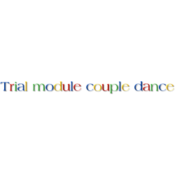 Trial module couple dance